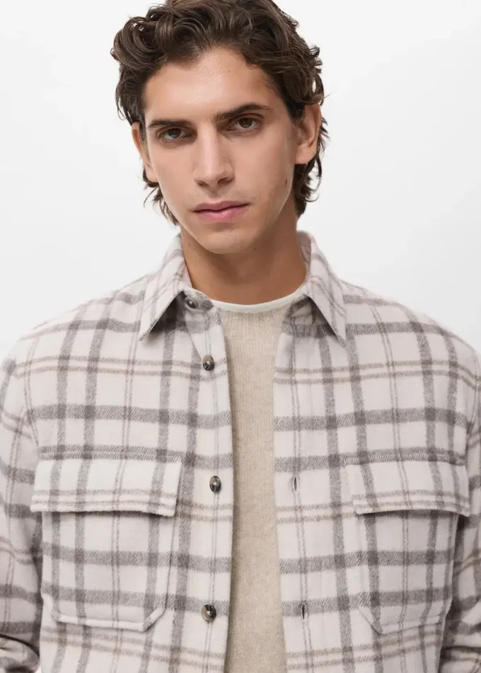 Koszula flanelowa w kratę