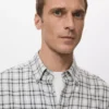 Koszula flanelowa w kratę o regularnym kroju Koszula flanelowa w kratę o regularnym kroju