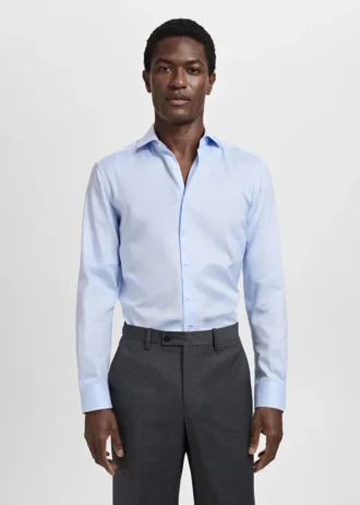 Koszula garniturowa o dopasowanym kroju