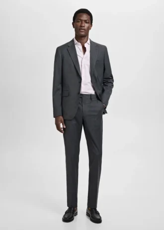 Koszula garniturowa o dopasowanym kroju, 100% bawełna