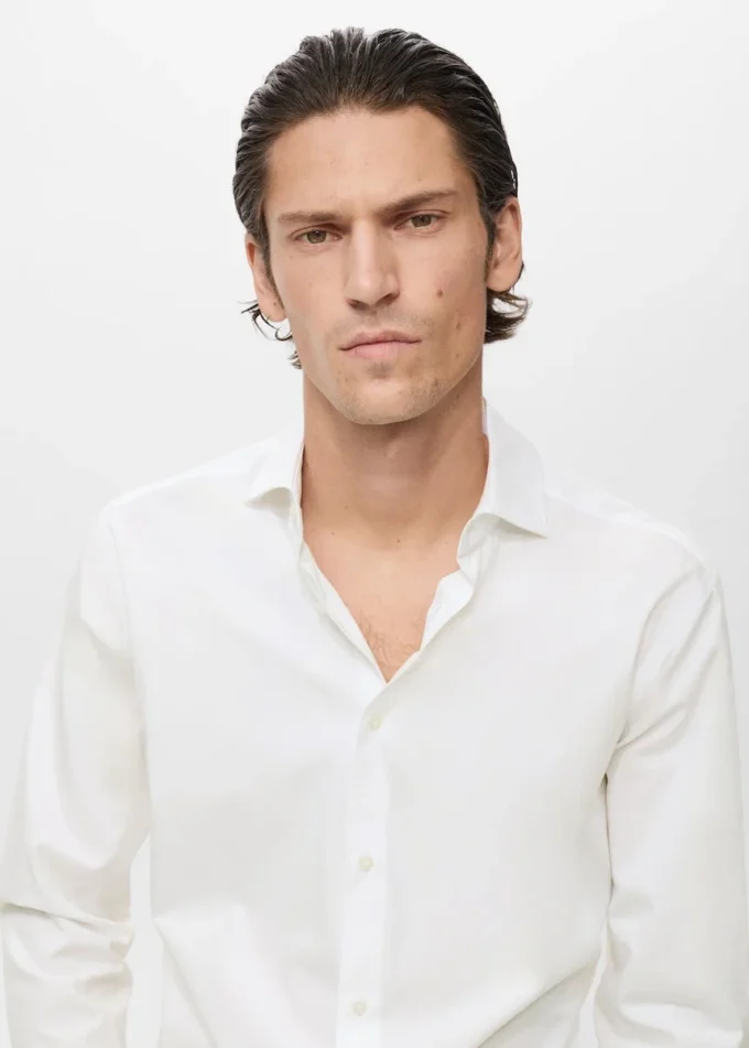 Koszula o dopasowanym kroju, 100% bawełna Koszula o dopasowanym kroju, 100% bawełna