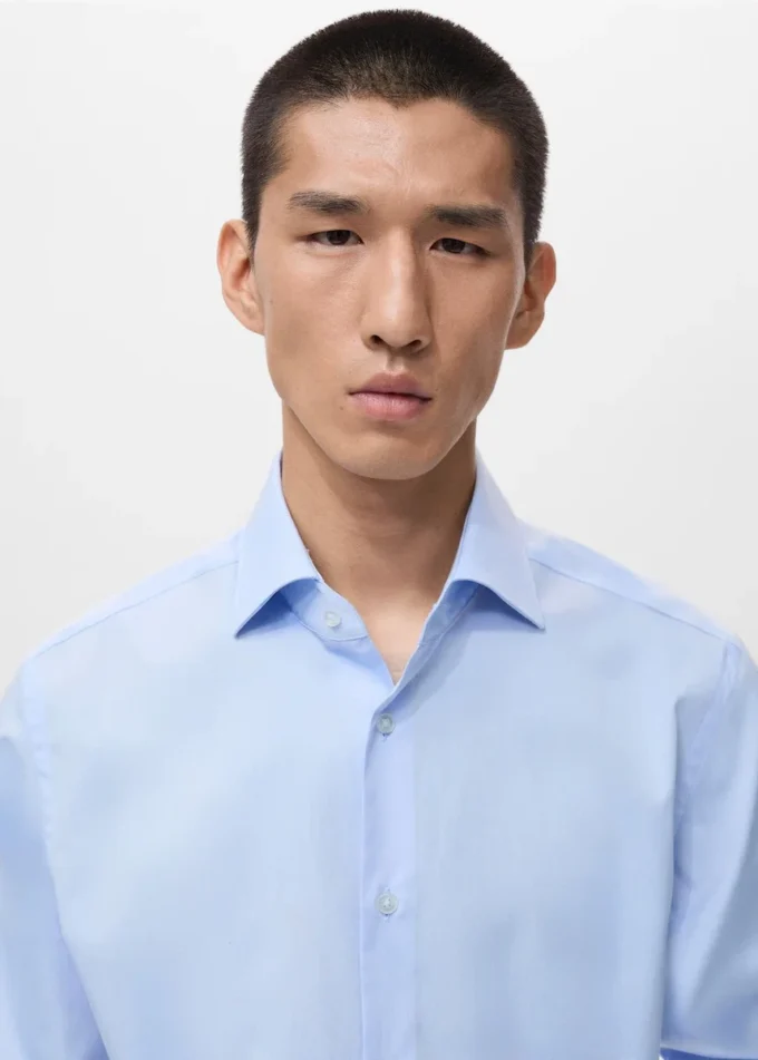 Koszula o dopasowanym kroju, 100% bawełna Koszula o dopasowanym kroju, 100% bawełna