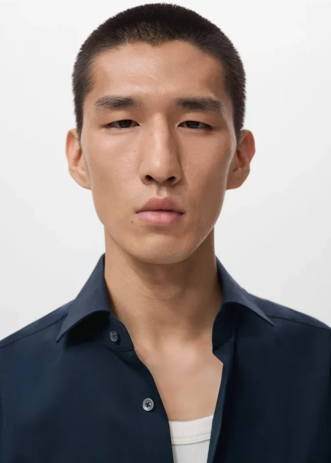 Koszula o dopasowanym kroju, 100% bawełna Koszula o dopasowanym kroju, 100% bawełna