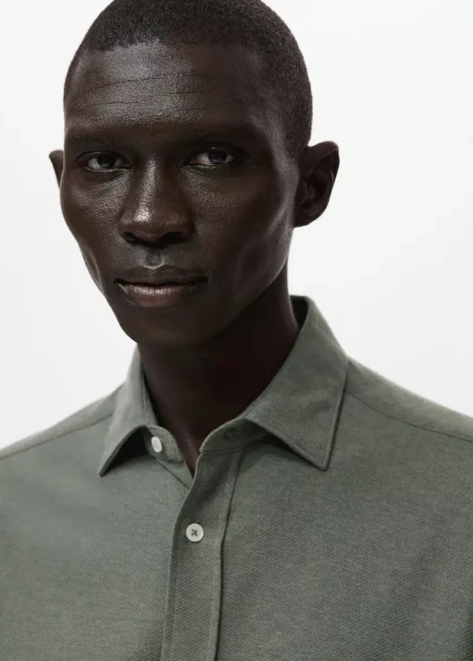 Koszula o dopasowanym kroju, 100% bawełna Koszula o dopasowanym kroju, 100% bawełna