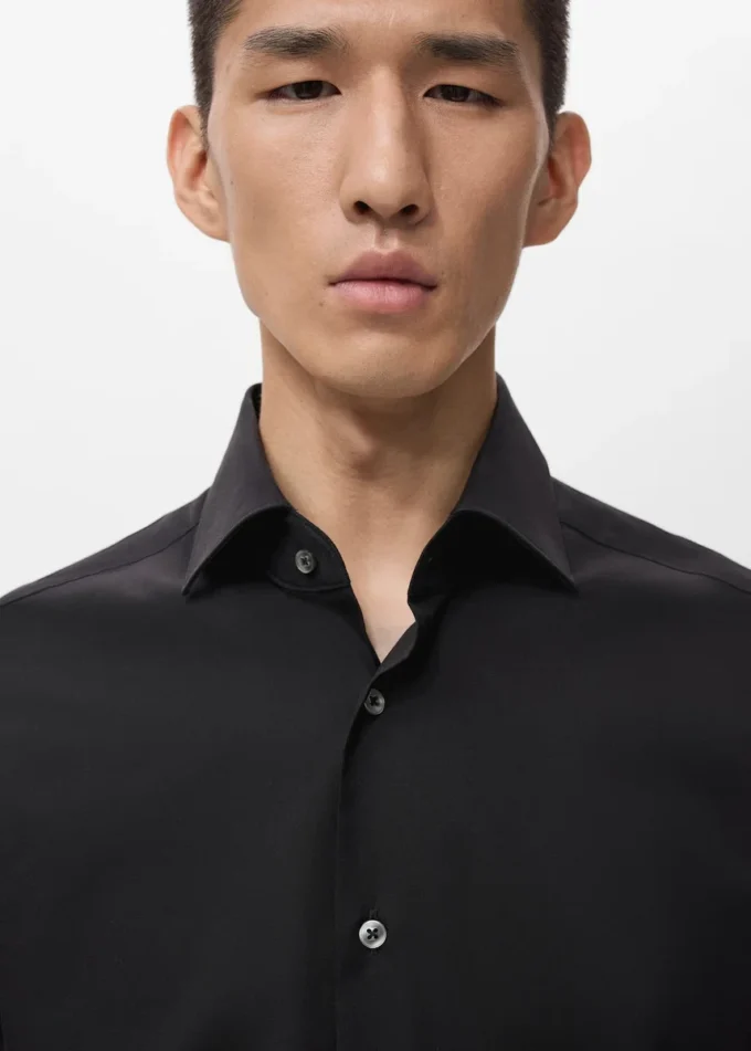 Koszula o dopasowanym kroju, 100% bawełna Koszula o dopasowanym kroju, 100% bawełna