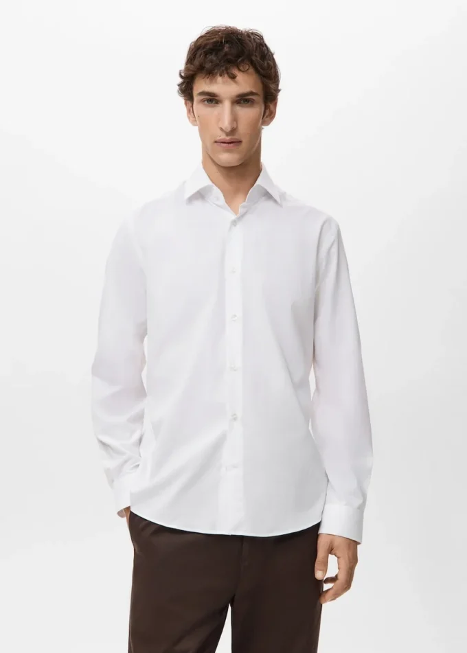 Koszula o regularnym kroju, 100% bawełna Koszula o regularnym kroju, 100% bawełna