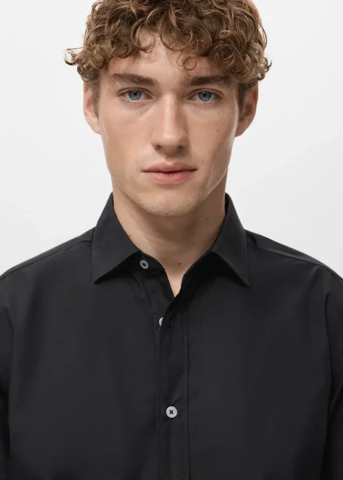 Koszula o regularnym kroju, 100% bawełna Koszula o regularnym kroju, 100% bawełna
