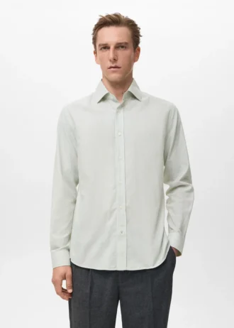 Koszula o regularnym kroju, 100% bawełna flanelowa Koszula o regularnym kroju, 100% bawełna flanelowa