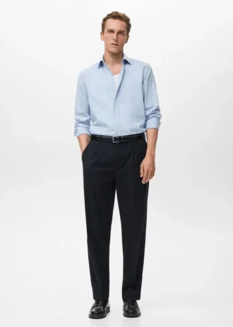 Koszula o regularnym kroju, 100% bawełna flanelowa Koszula o regularnym kroju, 100% bawełna flanelowa