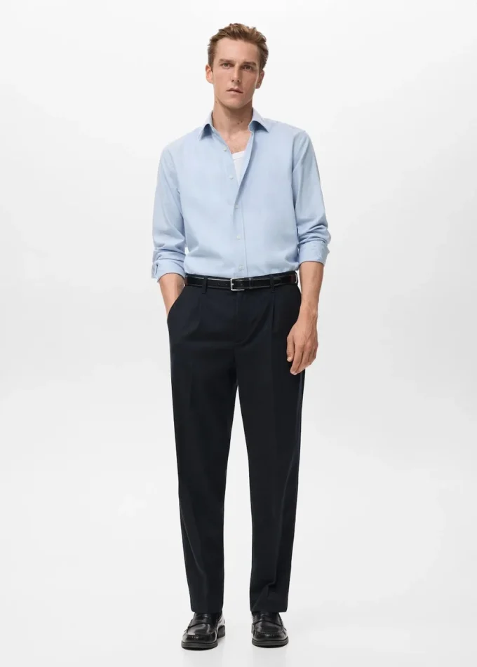 Koszula o regularnym kroju, 100% bawełna flanelowa Koszula o regularnym kroju, 100% bawełna flanelowa