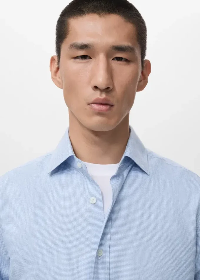 Koszula o regularnym kroju, 100% bawełna flanelowa Koszula o regularnym kroju, 100% bawełna flanelowa