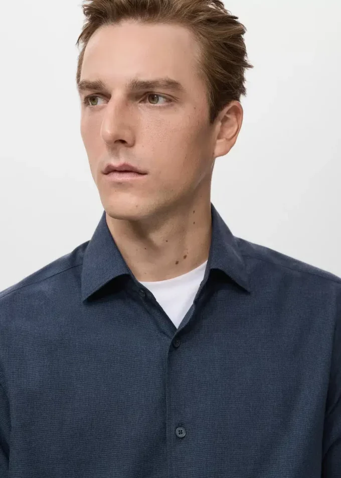 Koszula o regularnym kroju, 100% bawełna flanelowa Koszula o regularnym kroju, 100% bawełna flanelowa