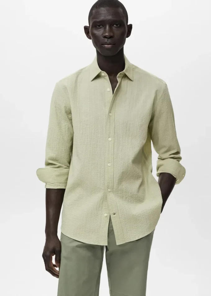 Koszula o regularnym kroju w paski Koszula o regularnym kroju w paski