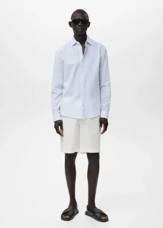 Koszula o regularnym kroju w paski