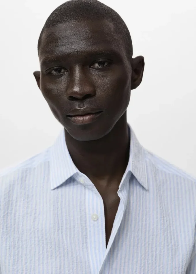 Koszula o regularnym kroju w paski Koszula o regularnym kroju w paski