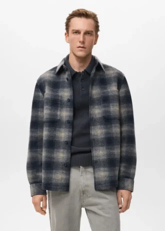 Koszula w kratkę z kieszeniami