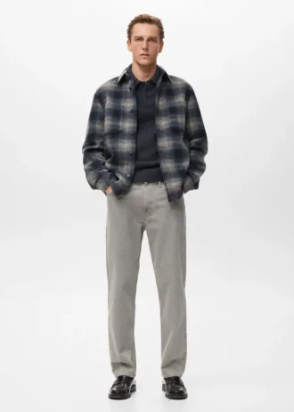 Koszula w kratkę z kieszeniami