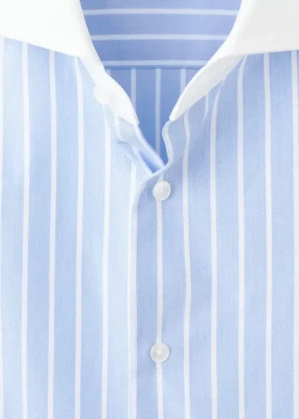 Koszula w paski o dopasowanym kroju