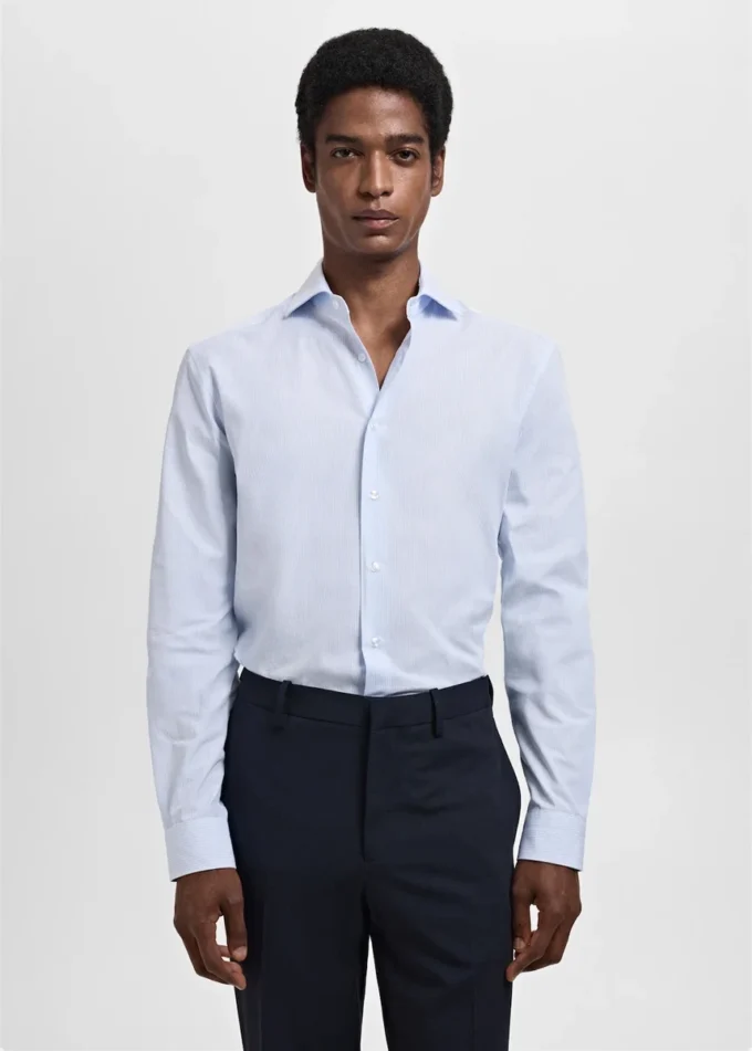 Koszula w paski o dopasowanym kroju Koszula w paski o dopasowanym kroju