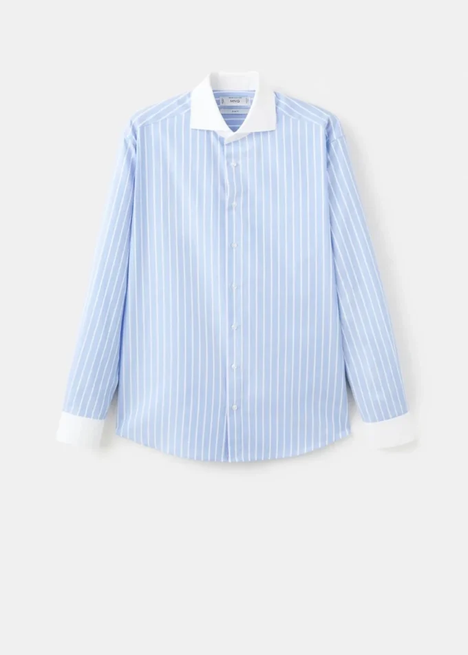 Koszula w paski o dopasowanym kroju Koszula w paski o dopasowanym kroju