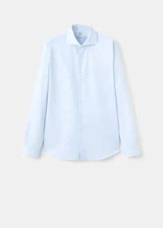 Koszula w paski o dopasowanym kroju