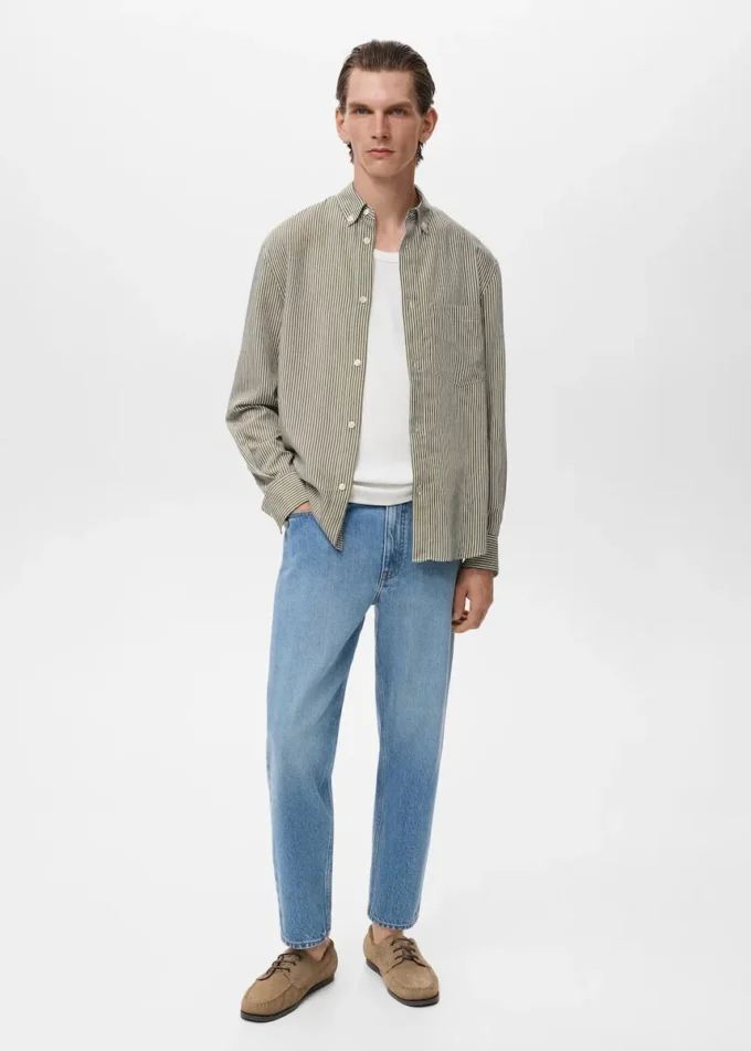 Koszula w paski o regularnym kroju Koszula w paski o regularnym kroju