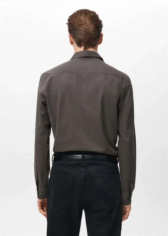 Koszula w paski o regularnym kroju, wykonana w 100% z bawełny Koszula w paski o regularnym kroju, wykonana w 100% z bawełny