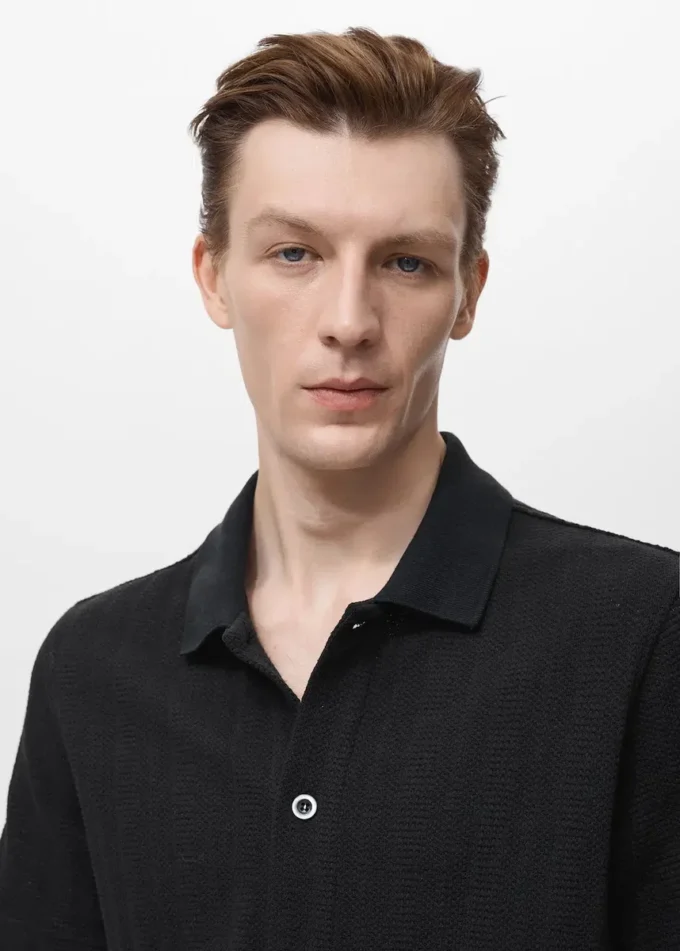 Koszula z dzianiny strukturalnej Koszula z dzianiny strukturalnej