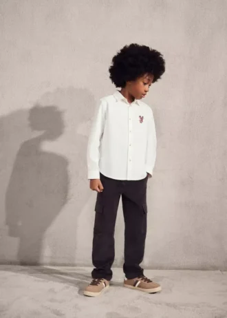 Koszula z haftem renifera