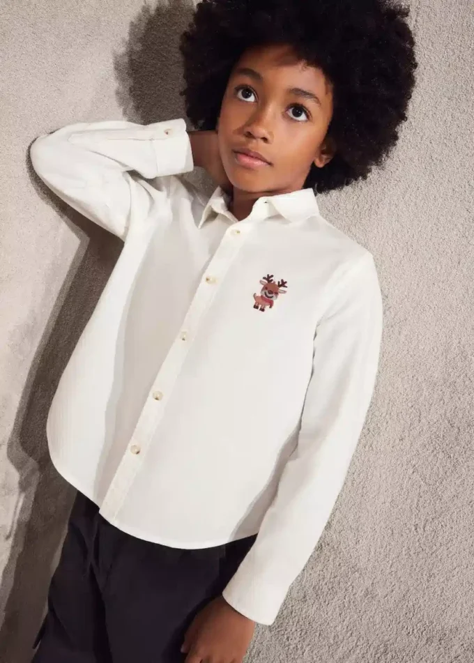 Koszula z haftem renifera Koszula z haftem renifera