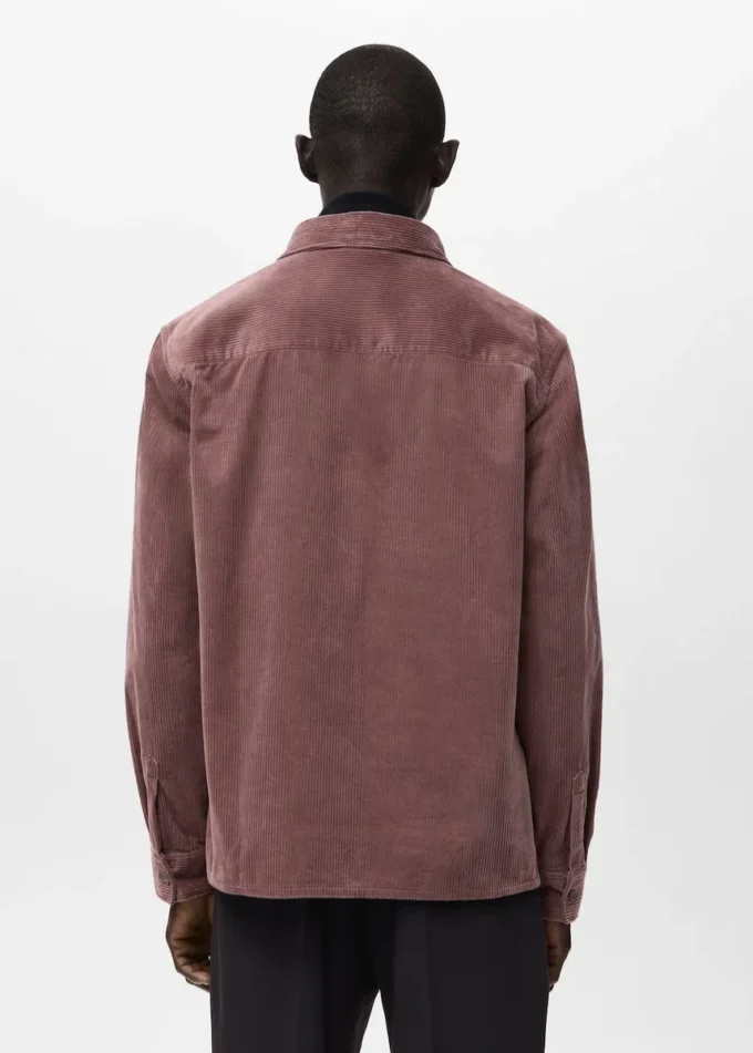 Koszula z kieszeniami z sztruksu Koszula z kieszeniami z sztruksu