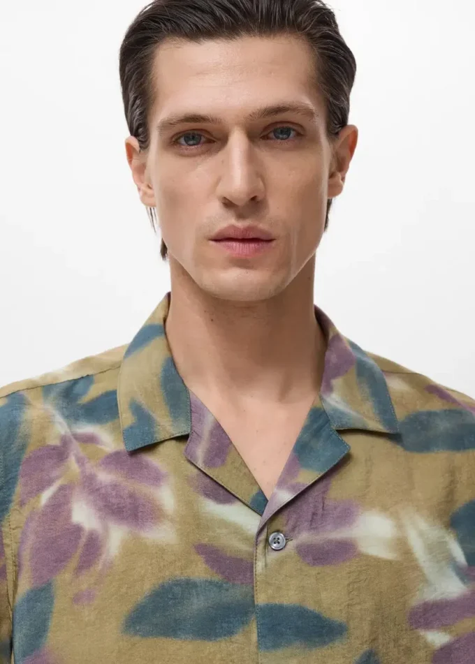 Koszula z krótkim rękawem i nadrukiem Koszula z krótkim rękawem i nadrukiem