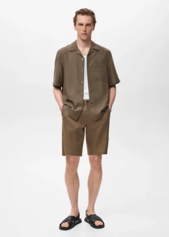 Koszula z lyocellu o regularnym kroju Koszula z lyocellu o regularnym kroju