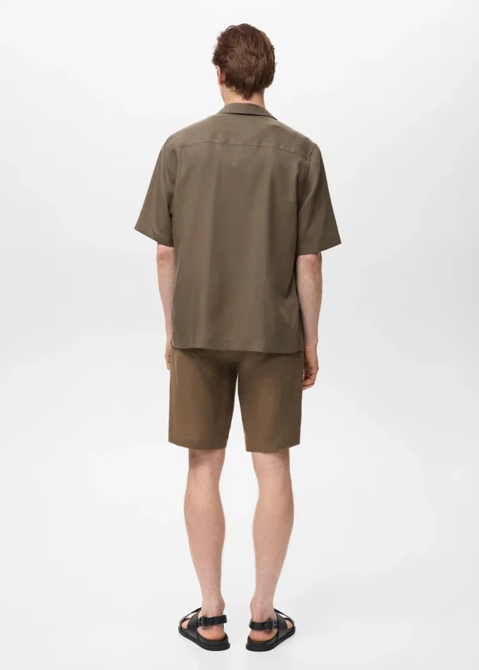 Koszula z lyocellu o regularnym kroju Koszula z lyocellu o regularnym kroju