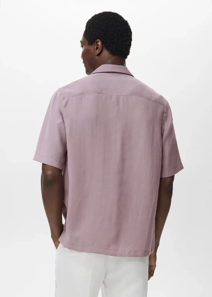 Koszula z lyocellu z kieszenią Koszula z lyocellu z kieszenią