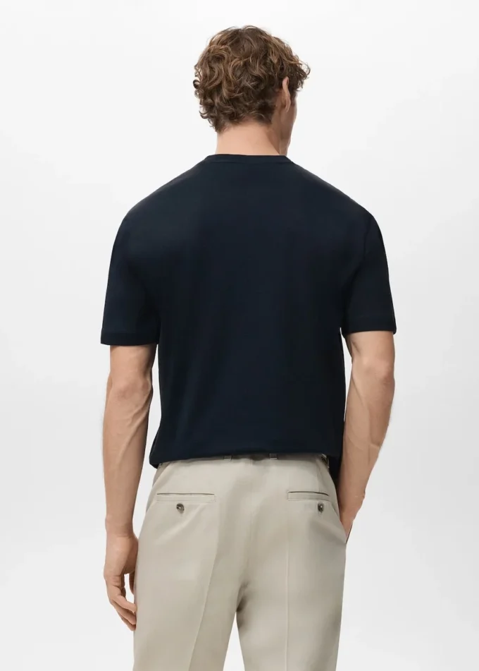 Koszulka 100% bawełna, regularny krój Koszulka 100% bawełna, regularny krój