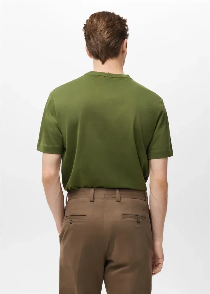 Koszulka 100% bawełna, regularny krój Koszulka 100% bawełna, regularny krój