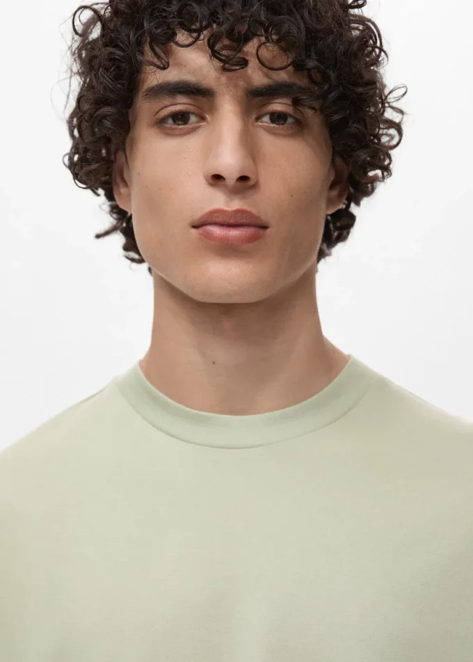 Koszulka 100% bawełna, regularny krój Koszulka 100% bawełna, regularny krój