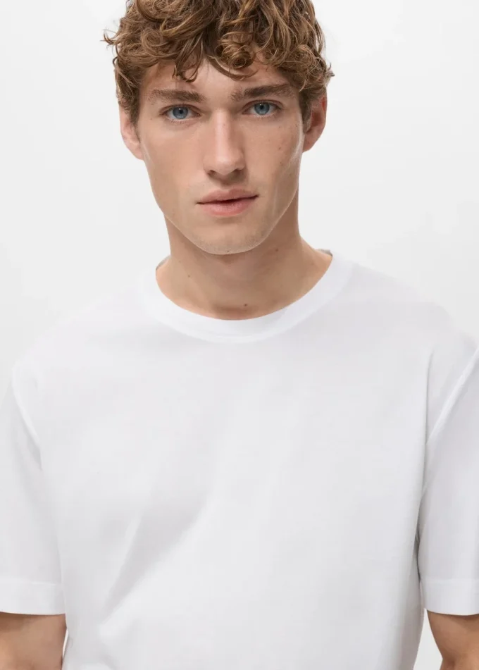 Koszulka 100% bawełna, regularny krój Koszulka 100% bawełna, regularny krój