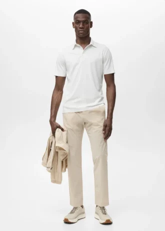 Koszulka polo COOLMAX® o dopasowanym kroju