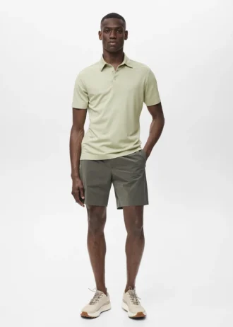 Koszulka polo COOLMAX® o dopasowanym kroju