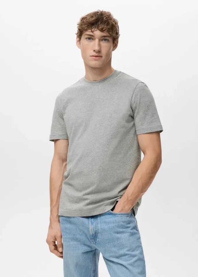 Koszulka slim fit, 100% bawełna Koszulka slim fit, 100% bawełna