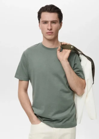 Koszulka slim fit, 100% bawełna