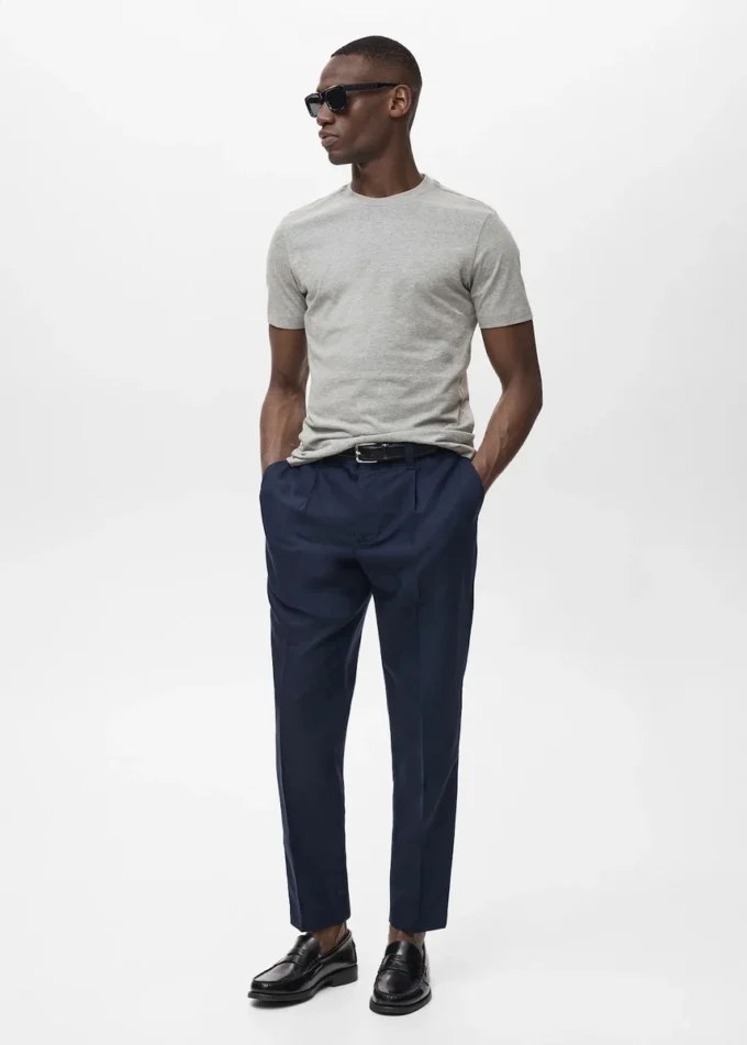 Koszulka slim fit, 100% bawełna Koszulka slim fit, 100% bawełna