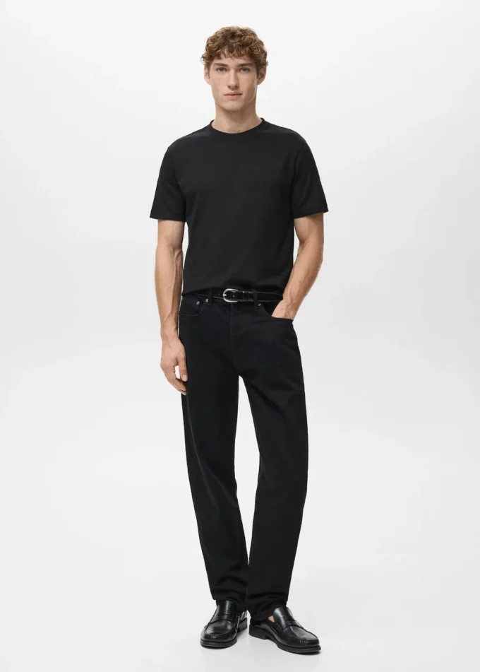 Koszulka slim fit, 100% bawełna Koszulka slim fit, 100% bawełna