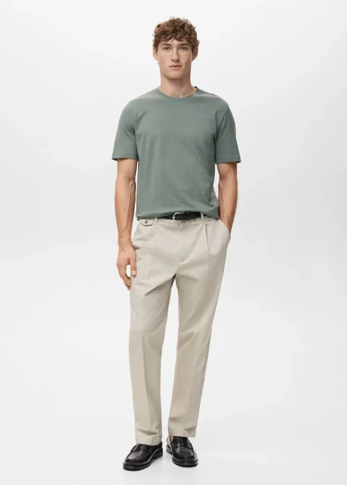 Koszulka slim fit, 100% bawełna Koszulka slim fit, 100% bawełna