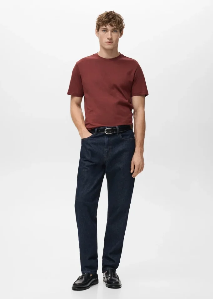 Koszulka slim fit, 100% bawełna Koszulka slim fit, 100% bawełna