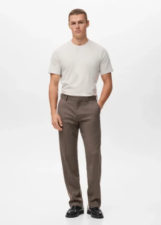 Koszulka slim fit, 100% bawełna