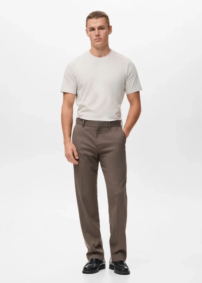 Koszulka slim fit, 100% bawełna Koszulka slim fit, 100% bawełna