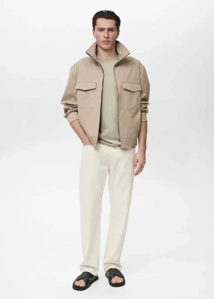 Koszulka slim fit, 100% bawełna Koszulka slim fit, 100% bawełna